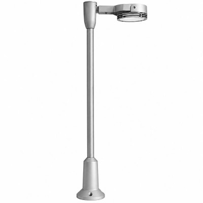 Φωτιστικό Κολωνάκι 70cm Αλουμινίου Τιτάνιο IP64 9-71136 Nevada Fozz 45-40315-210